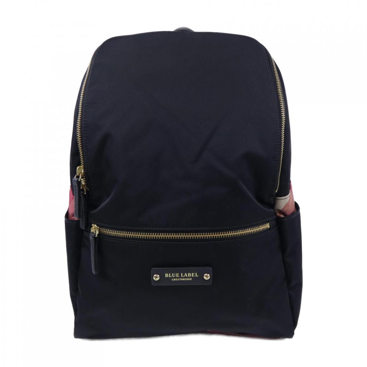 BLUE LABEL CRESTBRIDGE◇リュック/ナイロン/BLK - リュック BLUE LABEL CRESTBRIDGE◇リュック/ナイロン/BLK - リュック