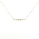 【新品】K18YG ダイヤモンド ネックレス 0.30CT【新品】