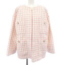 シャネル CHANEL ノーカラージャケット【中古】