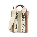 【新品】クロエ ウッディ ノース サウス ミニ トート CHC24AP243 I26 バッグ【新品】