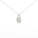 【新品】PT ダイヤモンド ネックレス 0.18CT【新品】(4)