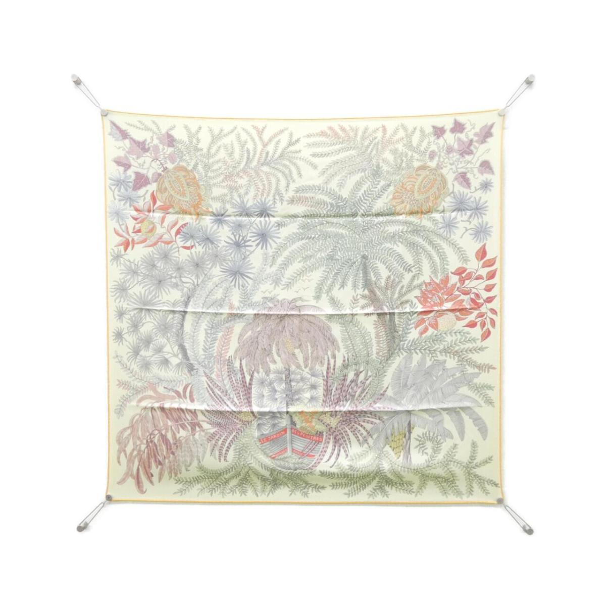 エルメス LE JARDIN DES PEINTRES カレ ダブル フェイス 903908S スカーフ【中古】のサムネイル