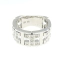 K18WG ダイヤモンド リング 0.50CT【中古】