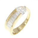 K18YG ダイヤモンド リング 0.792CT【中古】