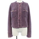シャネル CHANEL ノーカラージャケット【中古】