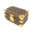 ルイヴィトン モノグラム コフレ トレゾール 20cm ジュエリーケース【中古】