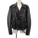 セリーヌ CELINE レザーライダースジャケット【中古】
