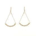 K18PG ピアス【中古】