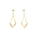 K18YG ピアス【中古】
