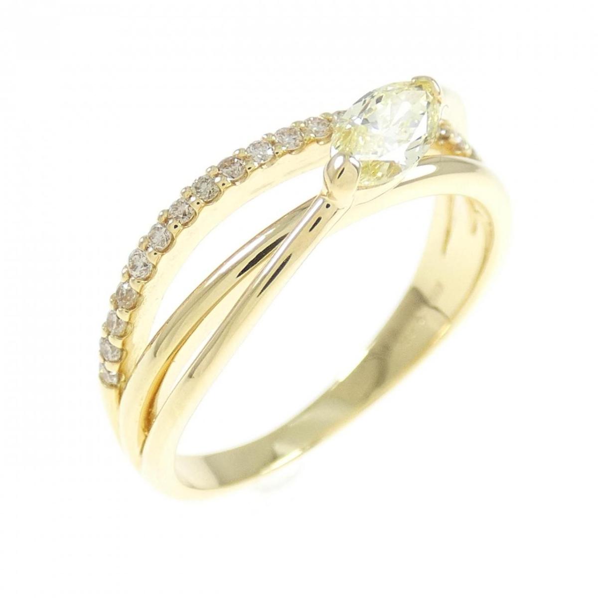 【新品】K18YG ダイヤモンド リング 0.27CT【新品】