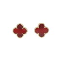 ヴァンクリーフ&アーペル ヴィンテージアルハンブラ ピアス【中古】