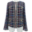 シャネル CHANEL ノーカラージャケット【中古】