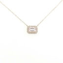 【新品】K18PG モルガナイト ネックレス 0.43CT【新品】(4)