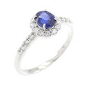 【新品】PT サファイヤ リング 0.58CT【新品】(4)