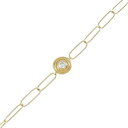 【新品】K18YG ダイヤモンド ブレスレット 0.08CT【中古】(4)