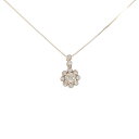 K18PG ダイヤモンド ネックレス 0.244CT【中古】(4)