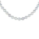 シルバークラスプ アコヤパール ネックレス 6.5-7mm【中古】