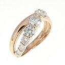 K18PG ダイヤモンド リング 0.70CT【中古】(4)