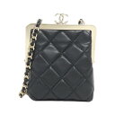シャネル AP2496 チェーンクラッチ【中古】