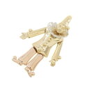 ウノアエレ 750スリーカラー ペンダント【中古】