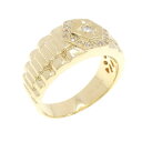 K18YG ダイヤモンド リング 0.18CT【中古】