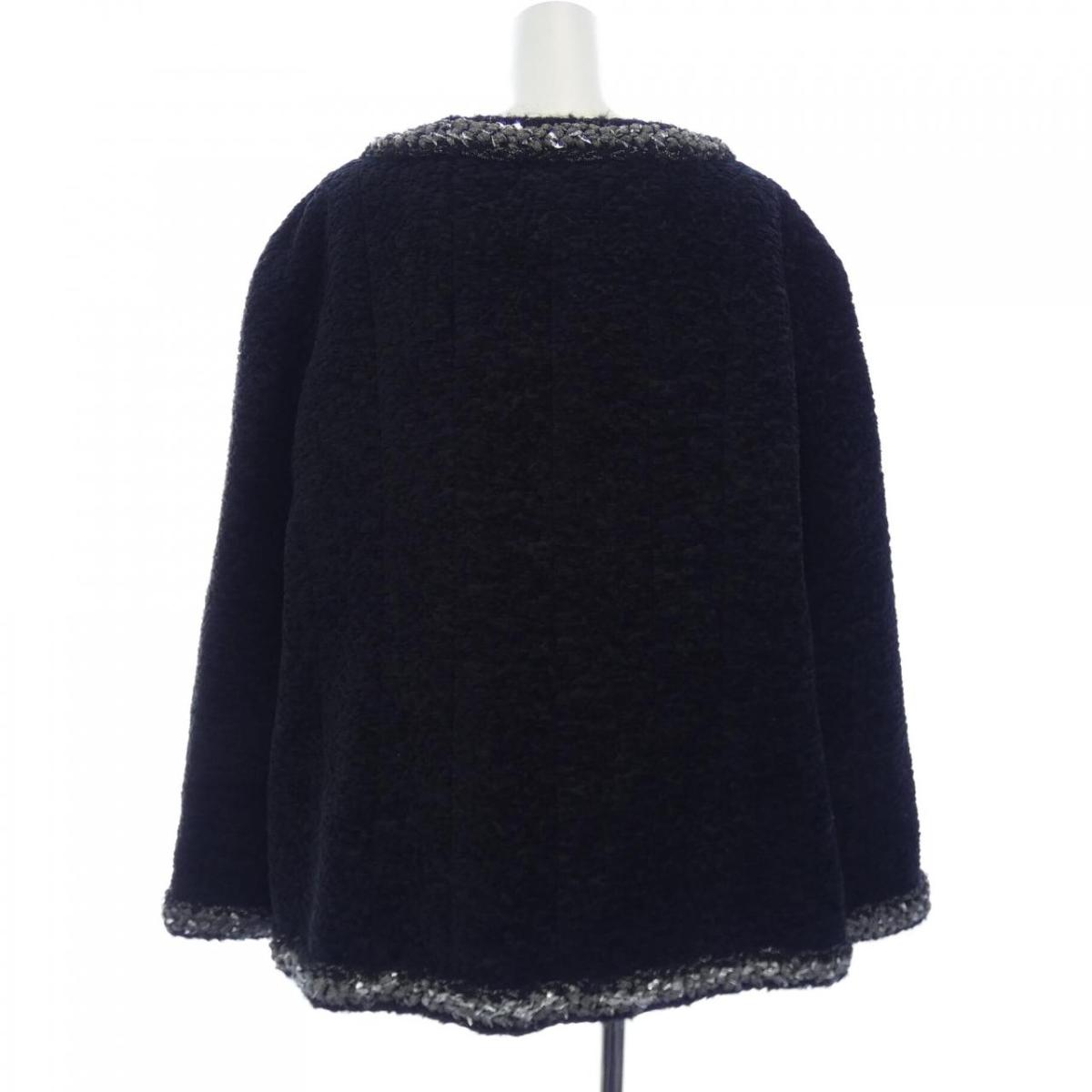 シャネル CHANEL ノーカラージャケット【中古】