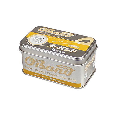 共和 オーバンド シルバー缶 30g #16 チョコレート GG-040-CH 輪ゴム