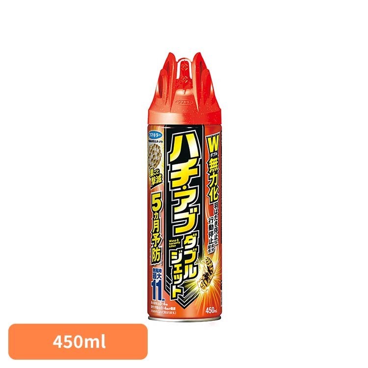 Rakuten - ハチ・アブダブルジェット 450mL フマキラー ハチアブ ハチ アブ フマキラー 【B】