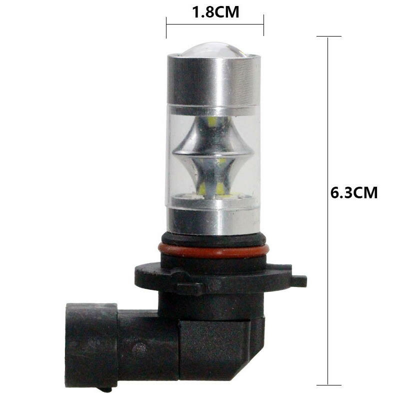 フォグランプ フォグライト9006/HB4 自動車LEDライト 60W 6500K ホワイト2323 SMDチップ 12連　2個1セット
