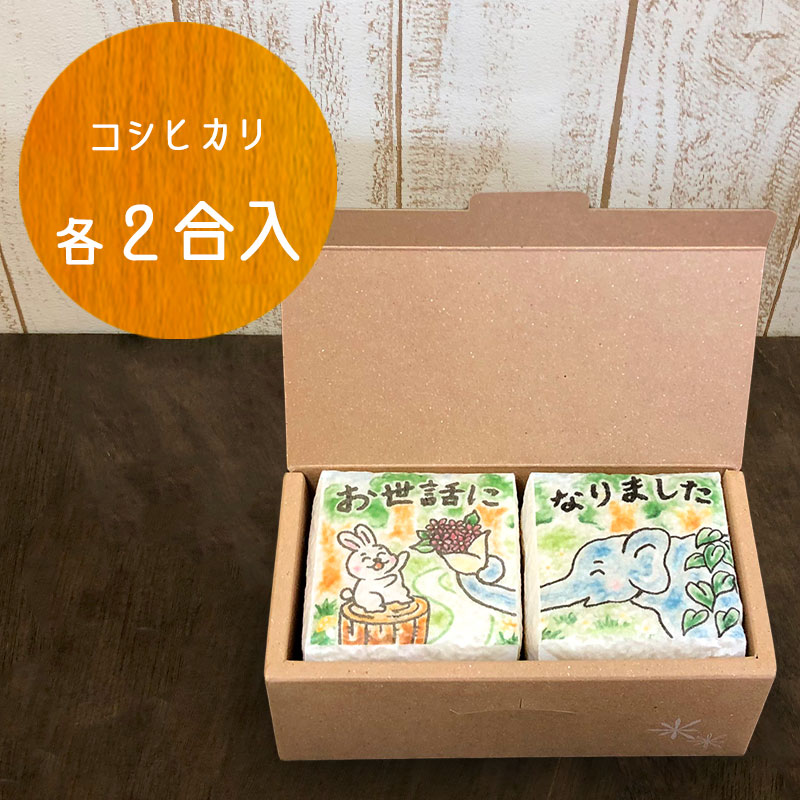 引っ越し 挨拶 粗品 お米 ギフト お世話になりました 2個セット 退職 お礼 令和5年産 新米入荷 コシヒカリ こしひかり 米 コメ 一等米 真空 パック 茨城県産 プチギフト 引越し 挨拶回り 挨拶…