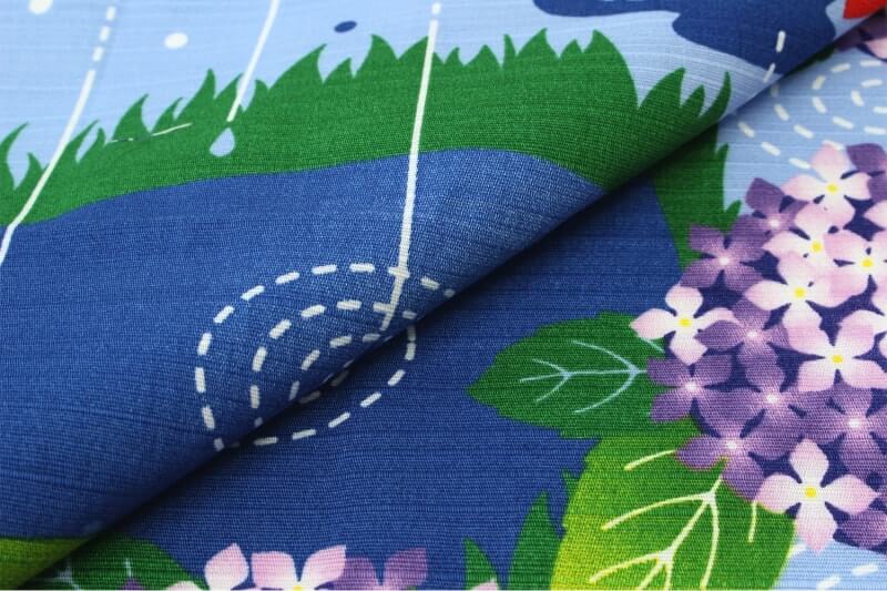 【父の日】小風呂敷 紫陽花 6月 中巾 四季彩...の紹介画像2