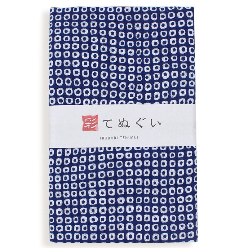【父の日】手ぬぐい 端がほつれない 5枚セット 青系B 日本製 手拭い 剣道 和雑貨 ハンカチ タオル 綿 ラッピング 熨斗 ふきん 洗顔 粗品 彩 irodori TE-X5-06029M-IR