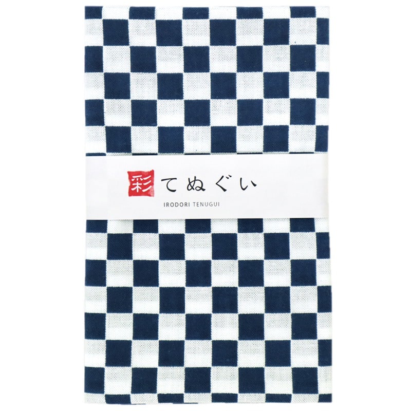 【父の日】手ぬぐい 端がほつれない 5枚セット 青系B 日本製 手拭い 剣道 和雑貨 ハンカチ タオル 綿 ラッピング 熨斗 ふきん 洗顔 粗品 彩 irodori TE-X5-06029M-IR