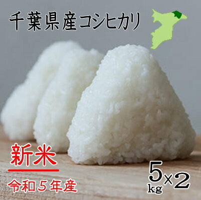 新米入荷　令和5年産　千葉県産コシヒカリ　10kg（5kg×2）　送料無料　ツヤツヤ　ピカピカ　お米　米　白米　コシヒカリ　千葉県産　産地直送 米 10kg 送料無料　10kg 送料無料10kg　令和5年産　新米