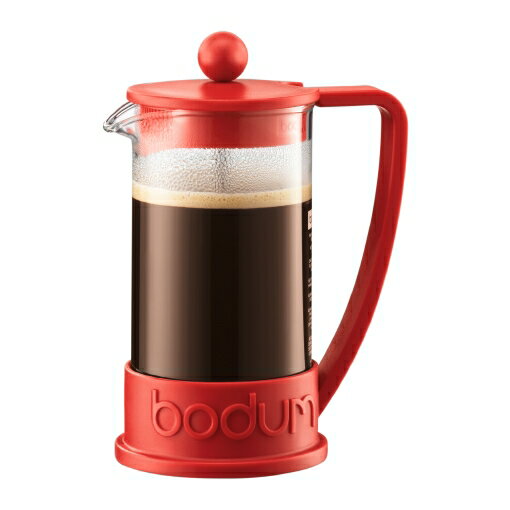 ブラジル　コーヒーメーカーは、「良いデザインはこうかであってはならない」というボダムのデザインポリシーを 象徴しているアイテムのひとつです。シンプルなデザインながら、飽きのこないデザイン。 ハンドル部分は大きく握りやすく、毎日使うにも便利で...