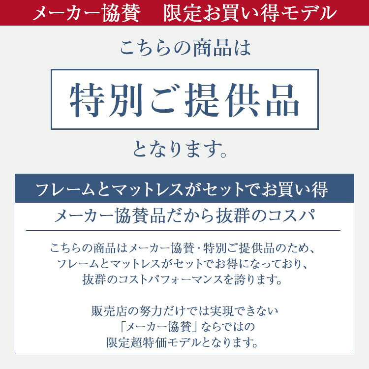 【セット特価】フランスベッド ベッド セミダブル LC-002 TW-010 | 正規品 セミダブルベッド マットレス付き マットレスセット ベッドセット 日本製 国産 ローベッド ロータイプ 低い スノコ [3]