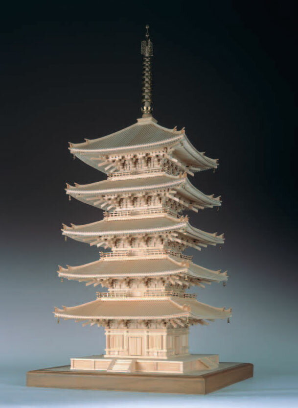 【楽天ランキング1位受賞】プラモデル・模型 建築物・情景 1/75 興福寺 五重の塔圧倒的な存在感！ ...