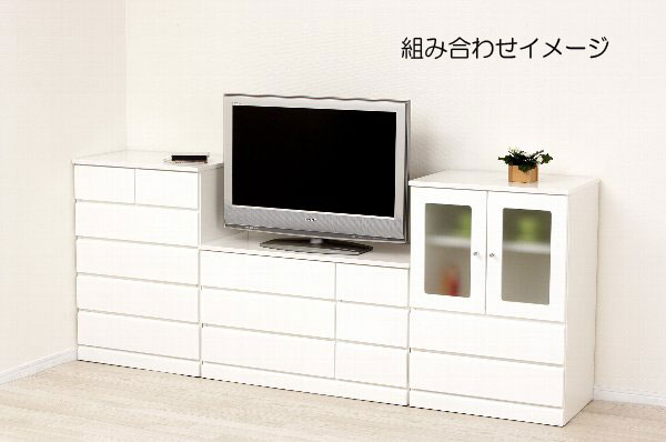 ＼本日最大78%offセール！／【ランキング獲得】シャイン ローチェスト 収納家具 タンス チェスト 完成品塗装仕上げが美しい♪ 23693 衣装衣類収納家具キャビネットシェルフサイドチェスト大量収納木製家具洋服タンスたんすタンス箪笥ホワイト家具シリーズ
