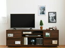 収納家具 テレビ台・ローボード ハイタイプ ワイドテレビボード 大型テレビ台 55インチ左右の収納をそれぞれ3種類から選べるテレビ台。お好みのデザインや用途によ...