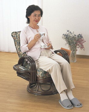 \300円引きクーポン進呈/籐 リクライニング回転座椅子ハイタイプ S699送料無料 ゆったりハイバック&ランバーサポート! S699 籐家具ハイバック回転籐座椅子ハイバック回転チェア回転いす一人掛け1p自然素材籐製座椅子南国アジアン北欧ラタン