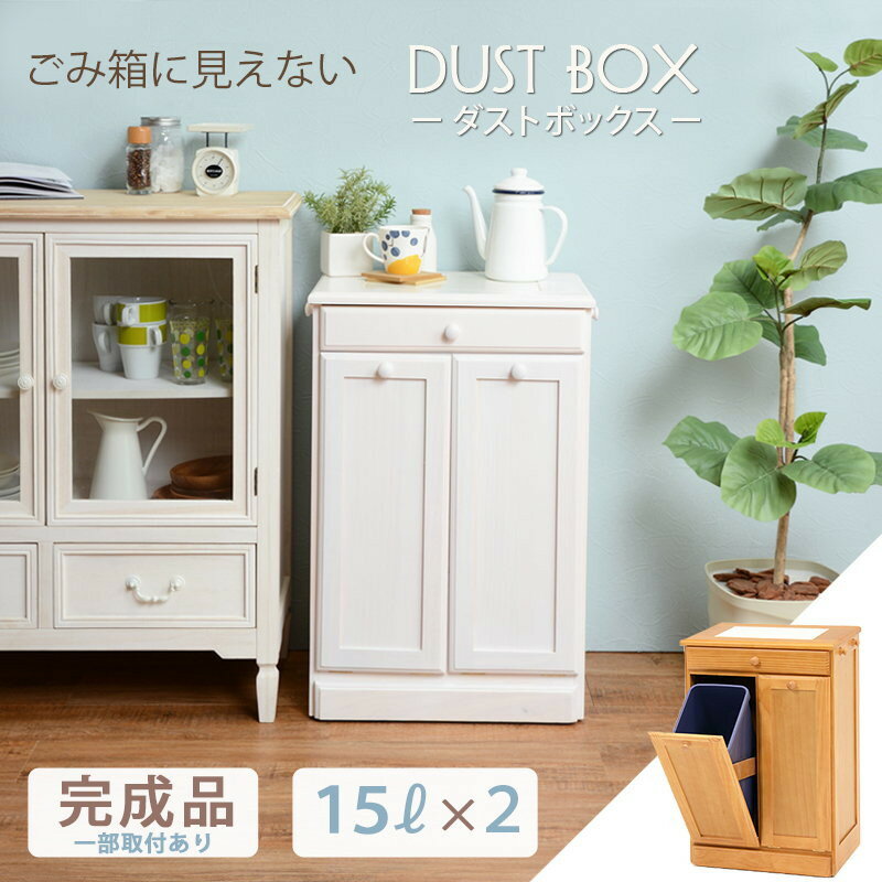 ＼300円引きクーポン進呈／ 【ランキング1位受賞】ゴミ箱 ダストボックス MUD-6720 完成品 ゴミ箱に見えないダストボックス MUD-6720WS MUD-6720NA キッチン ゴミ箱 ダストボックス 収納 分別 引き出し フック キャスター付き 天然木