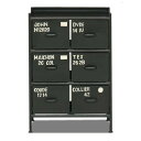 【ランキング受賞】インテリア 寝具 収納 収納家具 タンス チェスト 縦型6杯引出チェスト MSG/ienowa 完成品201200268 チェスト ミリタリー...