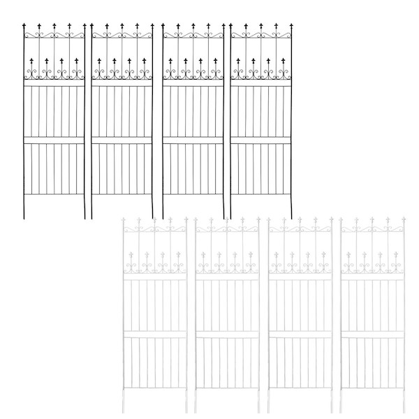 【ランキング1位受賞】 エクステリア ガーデンファニチャー フェンス オールドシャトーフェンス220 ハイタイプ 4枚組OC00H-4P フェンス アイアン ガ...