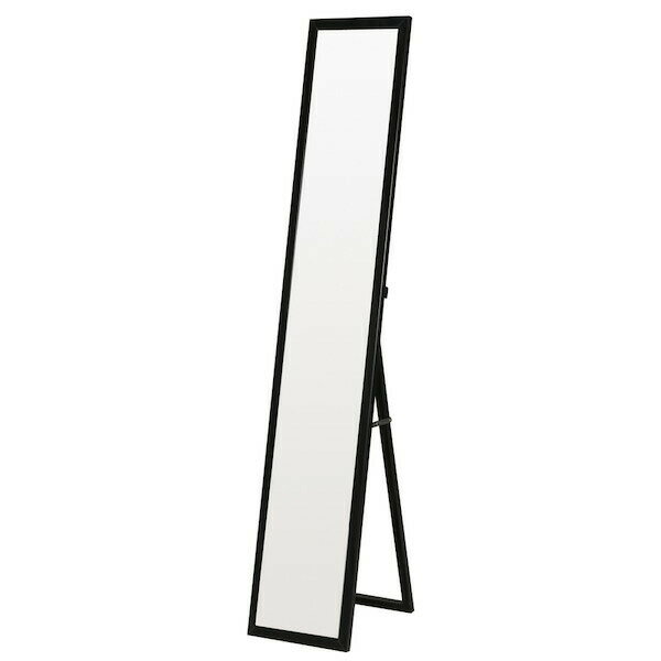 鏡 スタンドミラー フレーム クールスタンドミラー幅27 完成品4532947277017 モダン マット フレーム クール スタンドミラー リビング インテリア お洒落 [3]