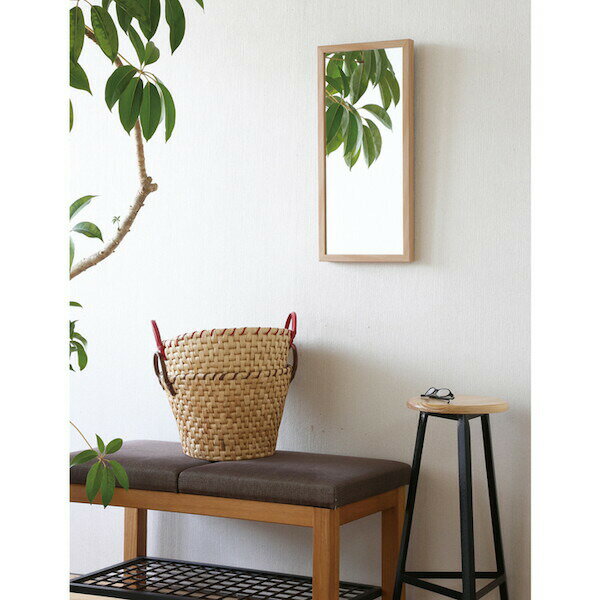 ＼300円引きクーポン配布/ 【ランキング獲得】 軽量壁掛けウォールミラー高さ60 鏡 壁掛け 角型 完成品4532947215019 軽量 鏡 ミラー かがみ 壁掛け ウォールミラー 60 リビング インテリア お洒落 テレワーク リモートワーク ステイホーム 在宅 [3]