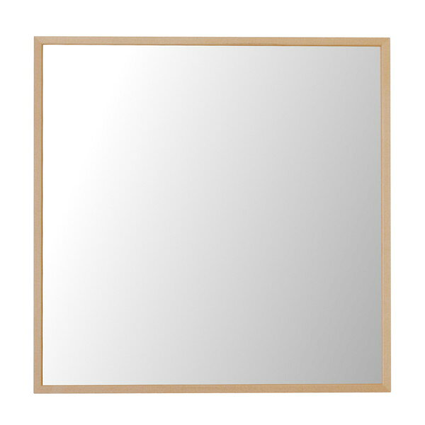 ＼本日SS特価!最大80%OFF/【ランキング獲得】 細枠正方形ウォールミラー60cm 鏡 壁掛け 角型 完成品4532947600136 細枠 正方形 ウォールミラー 60cm 天然木 北欧風 ナチュラル 鏡 オシャレ 高級感 壁掛け テレワーク リモートワーク ステイホーム 在宅 [3]