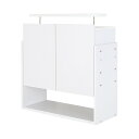 \300円引きクーポン配布/【ランキング獲得】 コレクションラックワイド専用上置き ハイタイプ 奥行29cm用 収納家具 キャビネット・コンソールCR-T832...