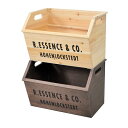 収納家具 押入れ収納 収納ケース・ボックス スタッキングボックス 文字入りLFS-176 天然杉 寝 室キッチン リビング 収納 アクセント