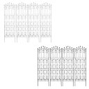 【ランキング1位受賞】 エクステリア ガーデンファニチャー フェンス アイアンローズフェンス220 ハイタイプ 4枚組RS013H-4P フェンス アイアン ガ...