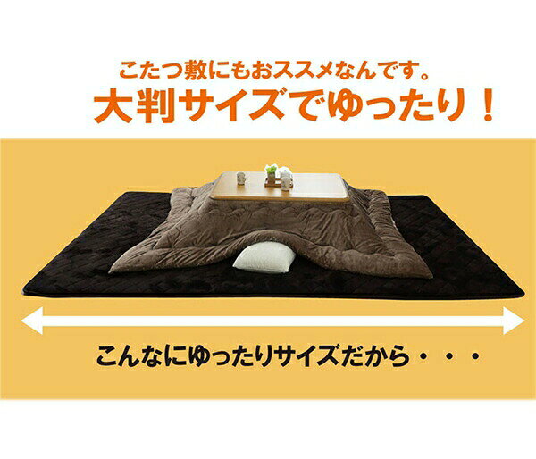 ＼最大80%OFF!SALE値下/ラグ 『大判ドークロング』約220×400cm カーペット マット ラグ 角型6026219 リビング カーペット 動画あり [3]